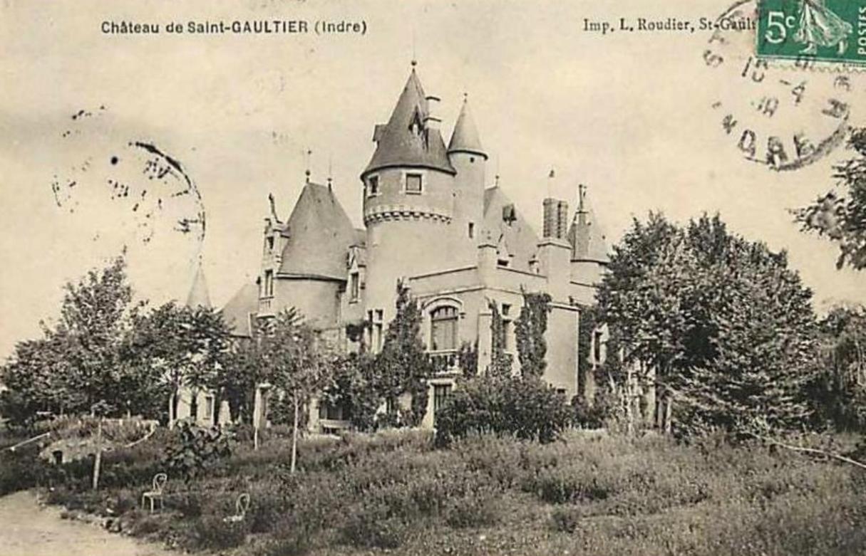 Chateau St.Gaultier Saint-Gaultier Zewnętrze zdjęcie
