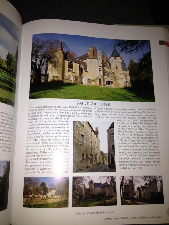 Chateau St.Gaultier Saint-Gaultier Zewnętrze zdjęcie